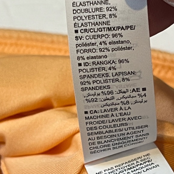 2 Pairs Set Old Navy Women's High-Waisted Pucker Bikini Swim Bottoms XXL Orange - Picture 10 of 16